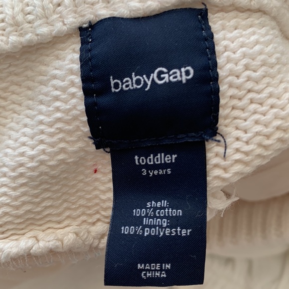 BabyGap White Knit Skirt, Girls Size 3 - Picture 3 of 3